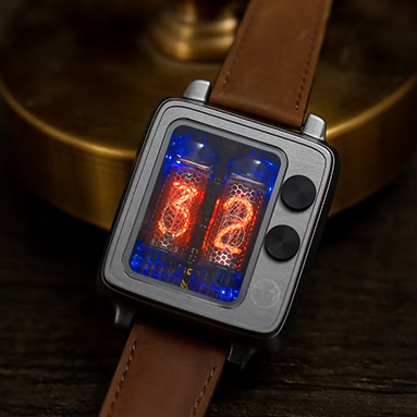 Timeless Elegance Meets Retro Tech: The BTF Nixie Watch