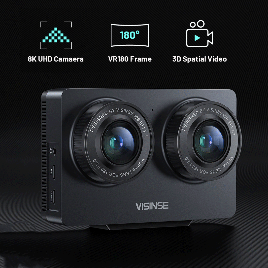 Tasier: Compact 3D VR180 Camera With 8K Spatial Video